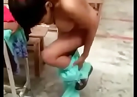 indian Garments mill working girl fucked by manager on cam