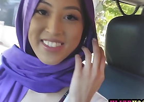 Arab teen with hijab Alexia Anders utterly obsessed by her boyfriends big cock