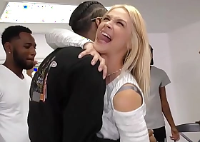 Interracial group sex yon anal bitch sarah vandella