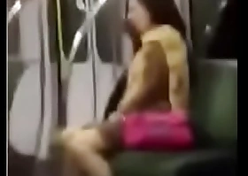 Flashporn with respect to - chinese lady masturbate with respect to public metro