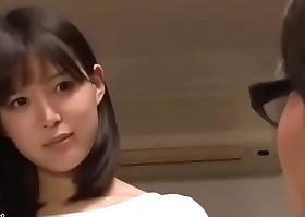 Sexy hermana japonesa hairbrush ganas de coger
