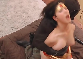 Tellula rose cosplaying wonder unspecified and getting fucked