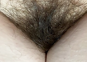 extreme close up on my hairy pussy popular bush 4k HD integument hairy fetish