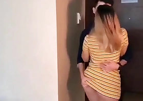 Hot and sexy neighbor takes me to her apartment