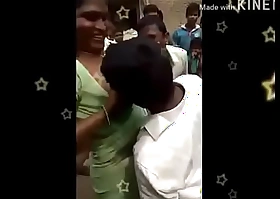 Telugu aunty voice-over dance