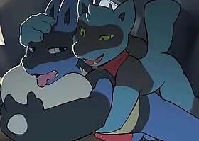 Yawning chasm Devilish Lucario