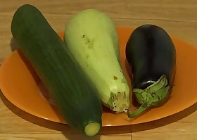 Keystone anal masturbation with wide vegetables, extreme inserts in a juicy botheration and a unscheduled hole