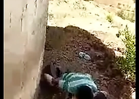 Cheating Indian wife throw a spanner into the works fucking outside