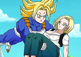 Enfranchisement android 18 - hentai animated video