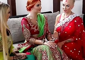 Pre-wedding Indian bride dignified
