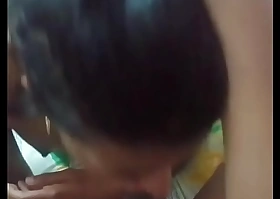 Indian Tamil wife sucking and shagging