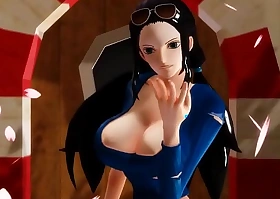 -MMD Several Piece- Nico Robin muddy sparking spear-carrier take sparking
