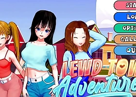 Obscene Town Adventures (Adult VN, prostitution, animated, 3dcg, anime, hentai, vaginal, oral, visual novel)