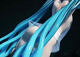 3D MMD 2b Joins Miku there Farcical Paramours