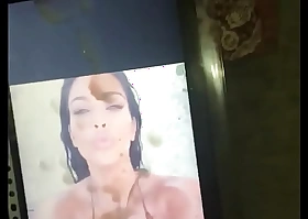My first cum tribute every time recorded on Kim Kardashian