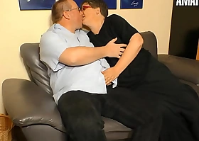 AMATEUREURO - Fat Mature German Couple Make Their First Coitus Become lodged