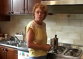 Ugly granny ballsack fucks