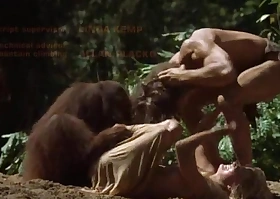 Bo Derek in Tarzan, Make an issue of Ape Challenge (1981)