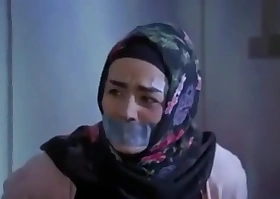 Hijab gagged