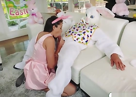 Avi Love Gets Her Gradual Muff Drilled Wide of Horny Easter Bunny