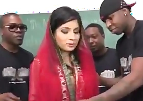 Pakistani Nadia Ali Sucks and Fucks Many BBCs