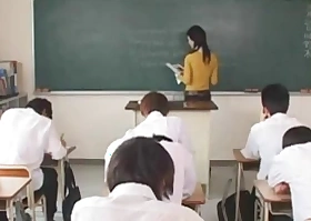 Maria Ozawa-hot teacher having sex forth school