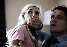Young girlfriend piper perri gangbanged hard by drug dealers