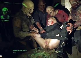 HORRORPORN Zombie Anal Fuck