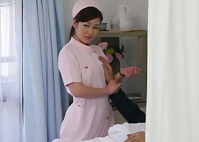 Maria Ono is a kind nurse lose one's train of thought sucks each one of her patient's cocks - JapanHDV