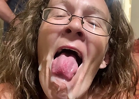 Wife Takes Two Oral Creampies
