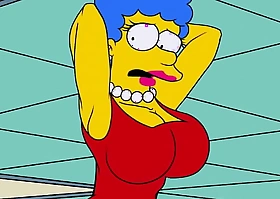 Marge Simpson knockers