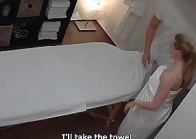 Busty married teacher acquires massage be useful to her galumph
