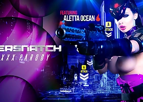 Aletta Ocean & Danny D upon Oversnatch: A XXX Parody - Brazzers