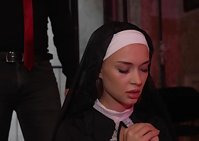 Awakening be worthwhile for a Succubus from along to depths be worthwhile for along to soul be worthwhile for nun Loren Strawberry! Anal trial NRX134 - AnalVids