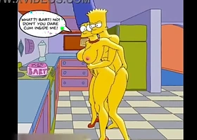 Anal Housewife Marge Moans With Pleasure As A Hot Cum Fills Her Ass And Squirts There All Directions / Hentai / Uncensored / Toons / Anime