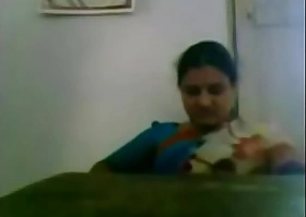 Andhra Teacher Boobs Pressed