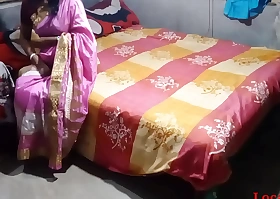 Desi Indian Pink Saree Hardly And Yawning chasm Fuck(Official motion picture By Localsex31)