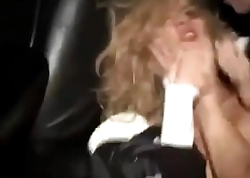 Hitchhiker Whore Gets Nearly Fucked In a Limo