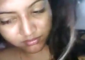 South indian cute girl on bed