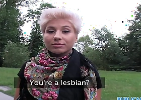 PublicAgent HD She fucks third-rate to be a real lesbian