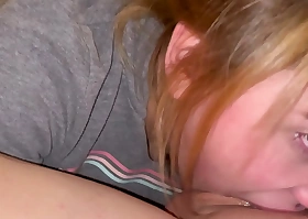 Beauteous Babe Sloppy Deepthroat Dick to Cum Prevalent Mouth