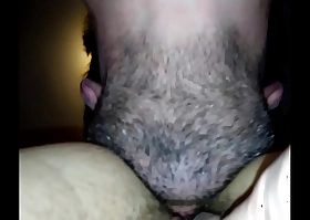 Sheer asshole lick together with clit rub