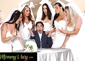 Shtick mommy'S BOY - Furious MILF Brides Reverse Gangbang Hung Wedding Planner For Wedding Planning Blunder