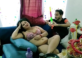 Indian Hot Bhabhi Birthday Sex with Teen Lover! Hindi XXX