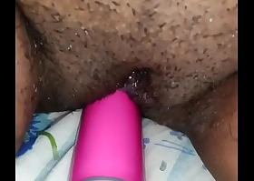 Tamil Wife masturbate using vibratior