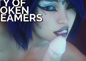 Gender futa kleo in the ass - urban district of broken dreamers gameplay