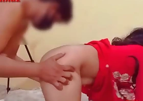 Bridal night romance, Newly Married Couple Have anal Sex in Hindi, desi indian wife ass fucking