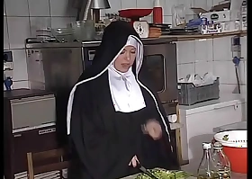 German Nun Assfucked In Kitchen