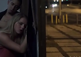 Stranded teen roughly fucked not allowed