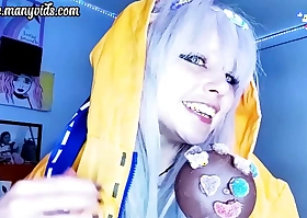 Create your reply to hayseed lollipop, original edition #food #foodporn #foodreview #review #blonde #teen #cute #ahegao #otaku